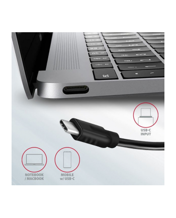 Axagon Hub Usb-c Speedster 4 10 Gbsp mac Os (HMC4G2)