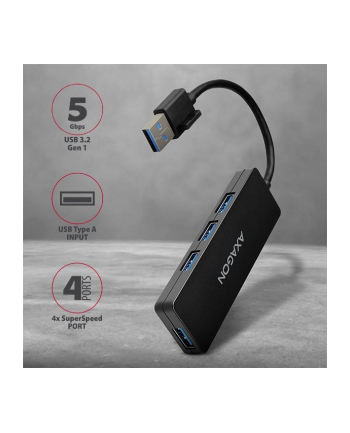 Axagon Slim hub 4x USB3.2 Gen1 HUE-G1A (HUEG1A)