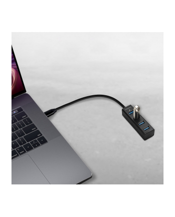 Axagon przenośny mini Hub Usb-c do 4xUSB 3.2 (HUEM1C) nr 2