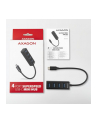 Axagon przenośny mini Hub Usb-c do 4xUSB 3.2 (HUEM1C) - nr 20