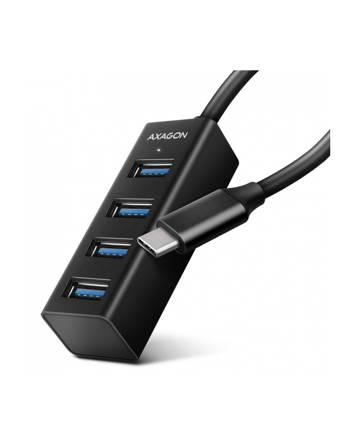 Axagon przenośny mini Hub Usb-c do 4xUSB 3.2 (HUEM1C) główny