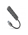 Axagon HUE-MSA, 4x USB 3.2 Gen 1 SWITCH hub, kovový, micro USB nap. konektor, kabel USB-A 20cm (AXN) - nr 15