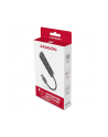 Axagon HUE-MSA, 4x USB 3.2 Gen 1 SWITCH hub, kovový, micro USB nap. konektor, kabel USB-A 20cm (AXN) - nr 24