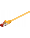 Wentronic CAT 6-100 SSTP PIMF Yellow 1m (68300) - nr 1