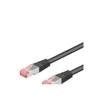 Wentronic CAT 6-300 SSTP PIMF Black 3m (68698)