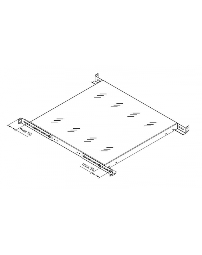 Triton 19 RAB-UP-550-A4 48,3cm 19' RAL9005 główny