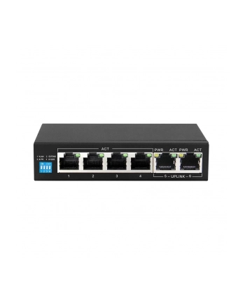 extralink Switch KRIOS EX-SG1005P 5 portów gigabit PoE (4X PoE) 802.3AF/AT 150W MAX 30W per port nr 1