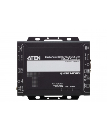 ATEN  VE3912T - 4096 X 2160 PIXELS - AV TRANSMITTER - 100 M - WIRED - BLACK - HDCP  (VE3912T) nr 1