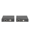 DIGITUS Przedłużacz/Extender HDMI HDBaseT 2.0 KVM do 100m po Cat.6/7/8 4K 60Hz UHD - nr 26