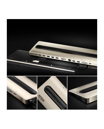 ATEN USB-C Multiport Dock (UH3237-AT) nr 1