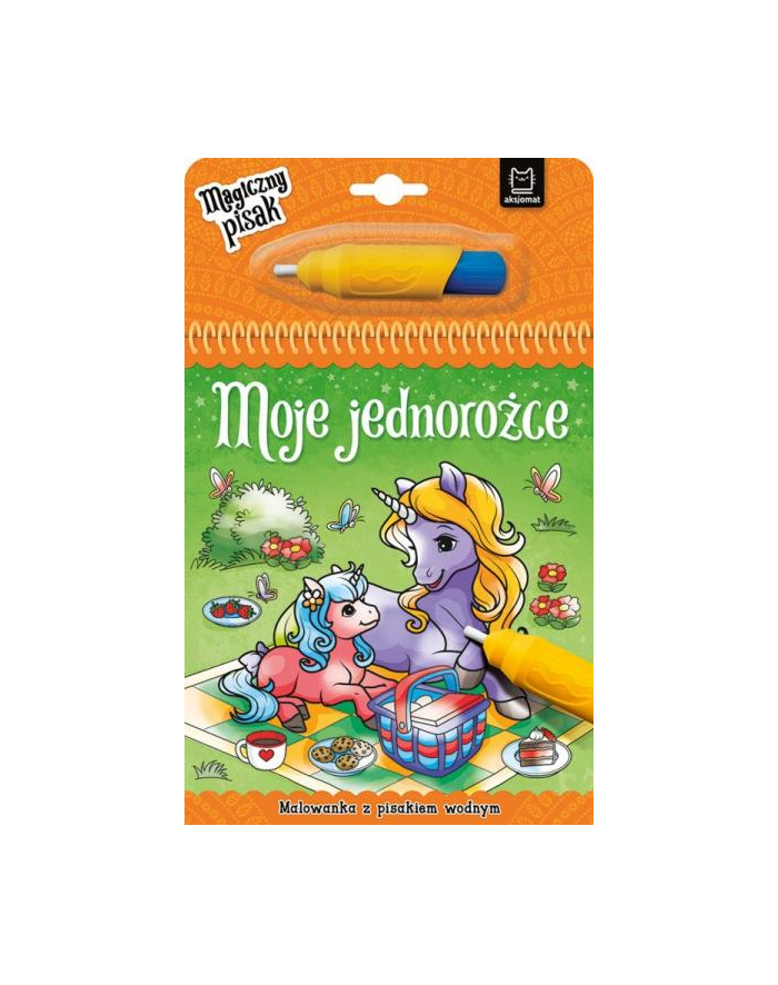 Malowanka z pisakiem wodnym. Moje jednorożce. AKSJOMAT główny