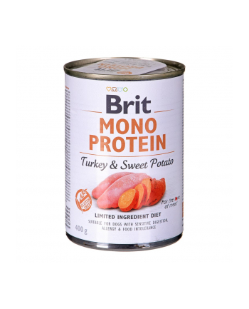 BRIT MONO PROTEIN indyk z batatem - 400g