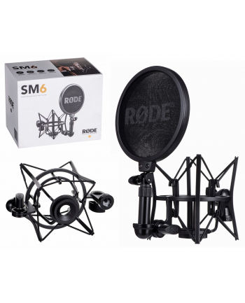 ROD-E SM6 - Uchwyt elastyczny z pop-filtrem
