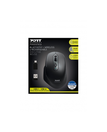 Mysz PORT D-ESIGNS 900716 RECHARGEABLE BLUETOOTH