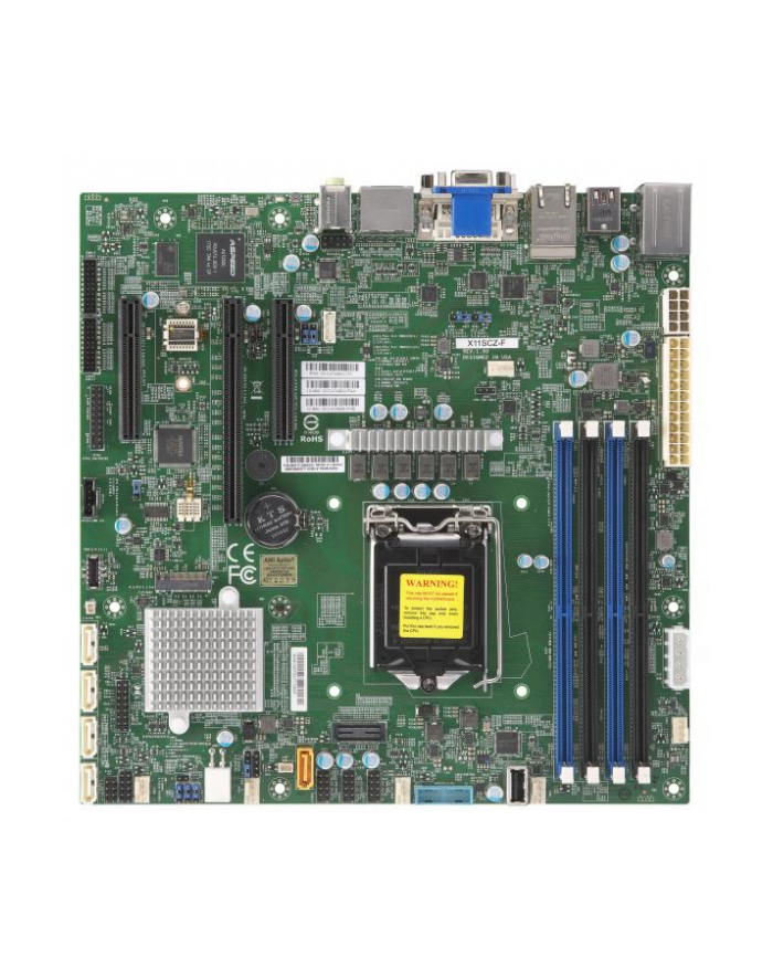 PŁYTA SERWEROWA SUPERMICRO MBD-X11SCZ-F-B główny