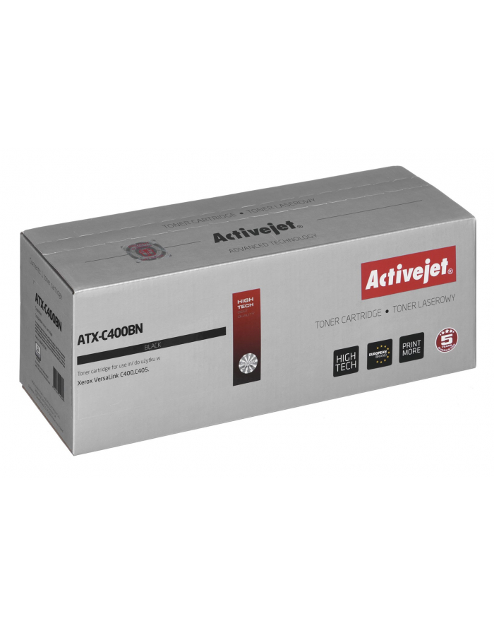 Toner Activejet ATX-C400BN (zamiennik Xerox 106R03508; Supreme; 2500 stron; czarny) główny