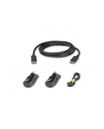 ATEN  CABLE KIT DISPLAYPORT 1.2 /USB/SP L:1.8M (2L7D02UDPX4)