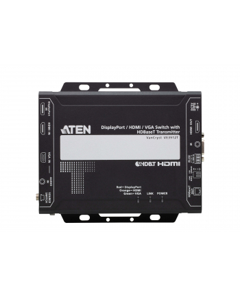 ATEN  VE3912T - 4096 X 2160 PIXELS - AV TRANSMITTER - 100 M - WIRED - BLACK - HDCP  (VE3912T)