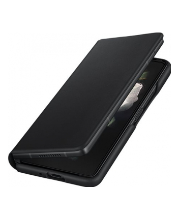 Samsung Leather Flip Cover do Galaxy Z Fold3 Czarny (EF-FF926LBEGWW)