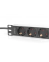 DIGITUS 10-calowa listwa zasilająca z profilem aluminiowym 4 gniazda 16A 4000W 250VAC 50/60Hz - nr 2