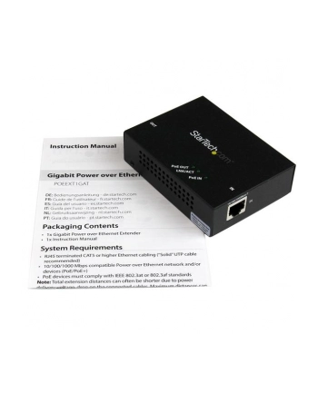 STARTECH.COM  GIGABIT POE+ EXTENDER (POEEXT1GAT) nr 2