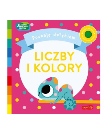 harpercollins Książka Akademia Mądrego Dziecka. Poznaję dotykiem. Liczbu i Kolory