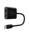 BELKIN BELKIN ADAPTER USB ROCKSTAR 3,5MM AUDIO- AND USB-C CHARGEADAPTER (NPA004BTBK) - nr 2