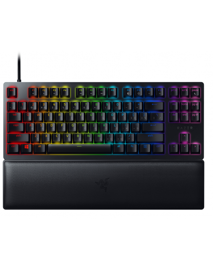 Razer Klawiatura Huntsman V2 Tenkeyless, Optical, Russian layout, Linear Red Switch (RZ0303940800R3R1) / Wersja rosyjska główny