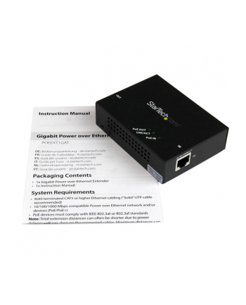 STARTECH.COM  GIGABIT POE+ EXTENDER (POEEXT1GAT) nr 2