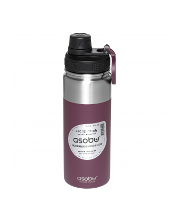 Asobu Podróżna Butelka 530 Ml Alpine Flask Burgundy