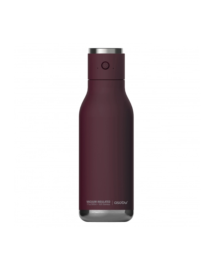 Asobu Butelka Z Głośnikiem Wireless Burgundy 500Ml główny