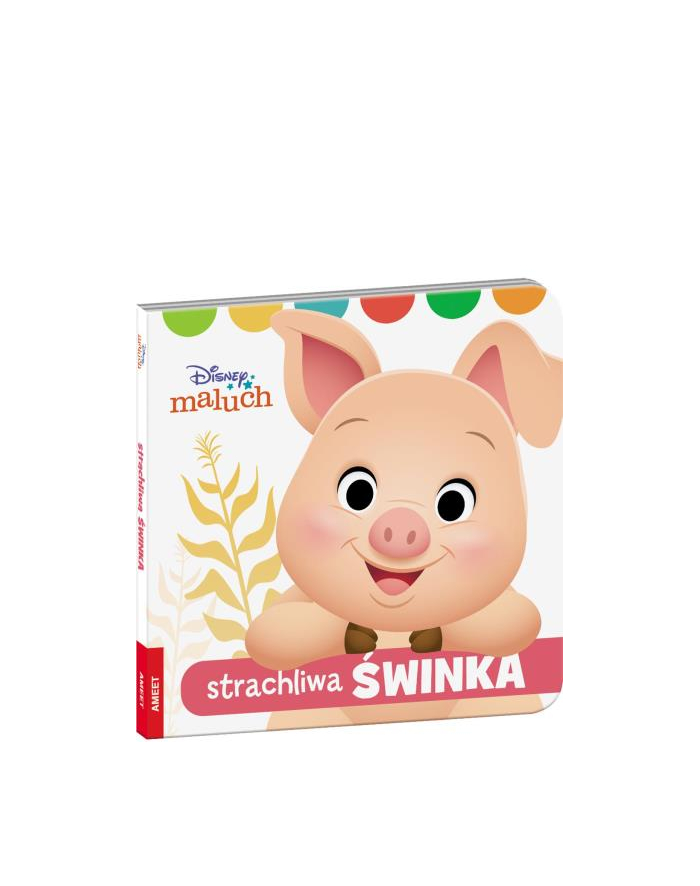 ameet Książka dla dzieci Disney maluch. Strachliwa świnka DBF-9201 główny