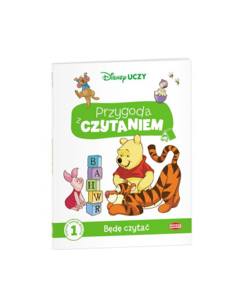 ameet Książka Disney Uczy. Kubuś i przyjaciele. Przygoda z czytaniem. Będę czytać PCG 9305