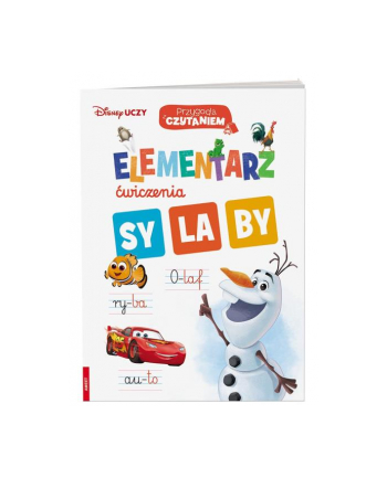 ameet Książka Disney uczy. Mix. Elementarz. Ćwiczenia. Sylaby USY-9301