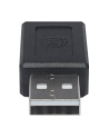 Adapter USB Manhattan USB-C - USB-A Czarny (354653) - nr 30