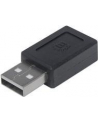 Adapter USB Manhattan USB-C - USB-A Czarny (354653) - nr 33