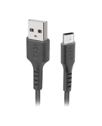 SBS USB 2.0-microUSB 2m Czarny (TECABLEMICRO2K)