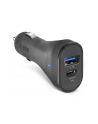 SBS Ładowarka Samochodowa Usb Type-C 3A + Usb-A 2,1A Czarny (TECRTC1USB2AUL) - nr 4