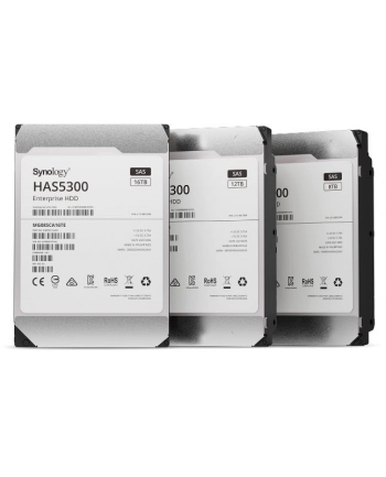 synology Dysk HDD SATA 12TB HAS5300-12T 3,5 cala SAS 12Gb/s 512e 7,2k