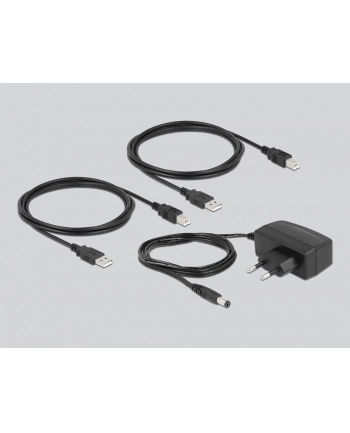 Delock USB 2.0 Switch f. 4 PCs to 4 devices - 11494