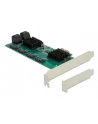 DeLOCK 8P SATA PCIe x1 card - LP - 90072 - nr 1