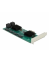 DeLOCK 8P SATA PCIe x1 card - LP - 90072 - nr 2