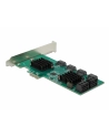 DeLOCK 8P SATA PCIe x1 card - LP - 90072 - nr 4