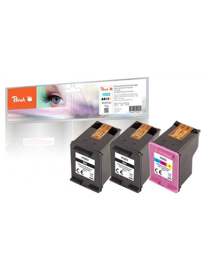 Peach Ink Economy Pack Plus 320946 (compatible with HP No. 303) główny