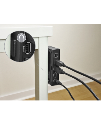 Delock USB 2.0 Switch f. 2 PCs to 2 devices - 11492