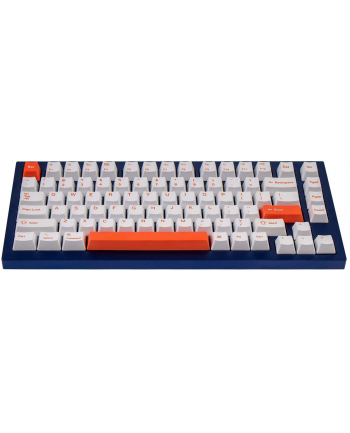 Keychron OEM Dye-Sub PBT Keycap Set - Orange, Keycap (Kolor: BIAŁY/orange, for Q1/K2, US layout (ANSI))