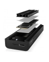 icybox Stacja dokująca IB-180MC-C31 M.2 NVMe'SATA Docking, USB 3.2 (Gen2) Type-C, Aluminium - nr 16