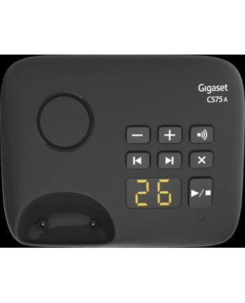 Gigaset C575A, analogue telephone (Kolor: CZARNY, answering machine) nr 2