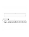 Bachmann 90 craftsman strip, 9-way socket strip (Kolor: CZARNY/grey, 2 meters) - nr 16