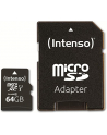 Intenso UHS-I Performance 64 GB microSDXC, memory card (Kolor: CZARNY, UHS-I U1, Class 10) - nr 17